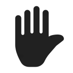 Hand Raise SVG Icon
